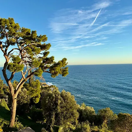 Lägenhet Casa Favelas, Vue Mer, Plages Et Monaco A Pieds