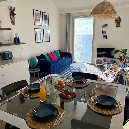 Casa Favelas, Vue Mer, Plages Et Monaco A Pieds Lägenhet Cap-d'Ail