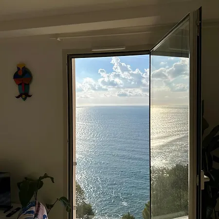 Lägenhet Casa Favelas, Vue Mer, Plages Et Monaco A Pieds *