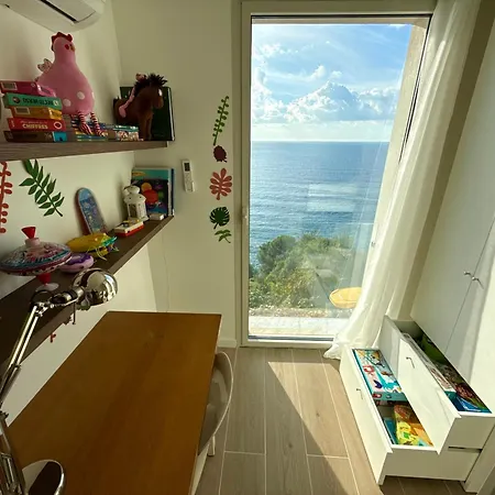 Lägenhet Casa Favelas, Vue Mer, Plages Et Monaco A Pieds