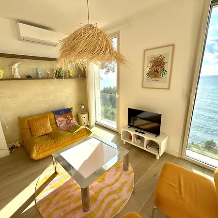 Casa Favelas, Vue Mer, Plages Et Monaco A Pieds Lägenhet Cap-d'Ail