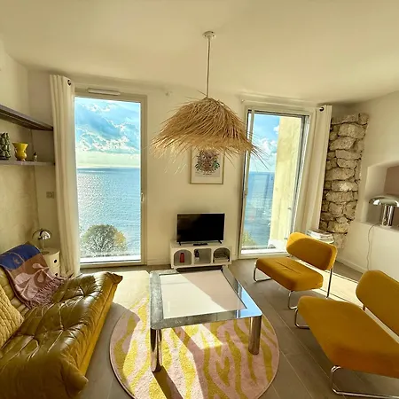 Lägenhet Casa Favelas, Vue Mer, Plages Et Monaco A Pieds *