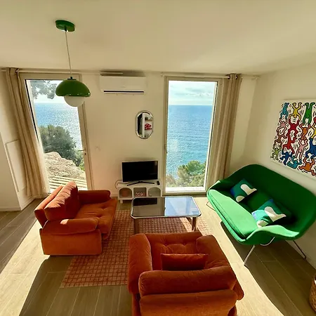 Lägenhet Casa Favelas, Vue Mer, Plages Et Monaco A Pieds Cap-d'Ail