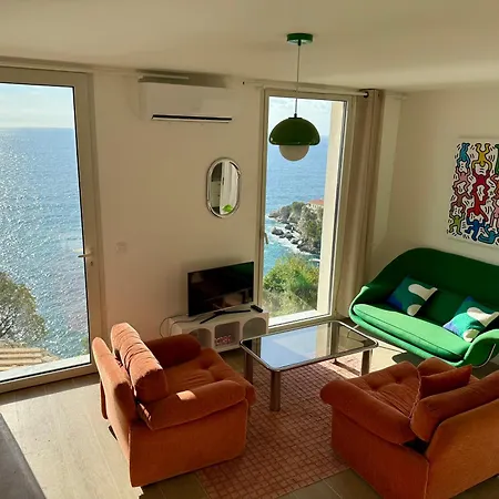 Casa Favelas, Vue Mer, Plages Et Monaco A Pieds Lägenhet Cap-d'Ail
