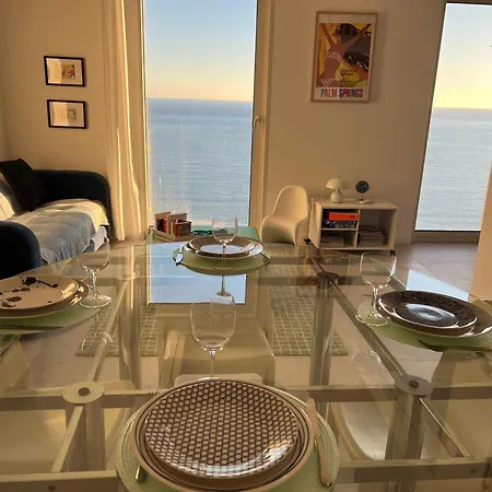 Lägenhet Casa Favelas, Vue Mer, Plages Et Monaco A Pieds *