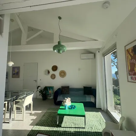 Lägenhet Casa Favelas, Vue Mer, Plages Et Monaco A Pieds *