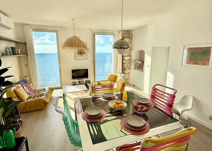 Apartament Casa Favelas, Vue Mer, Plages Et Monaco A Pieds Cap-d'Ail